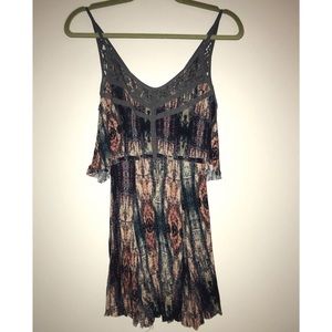 Multicolor flowy dress